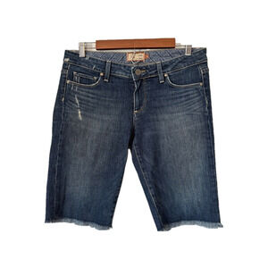 PAIGE Blue Denim Women's Shorts